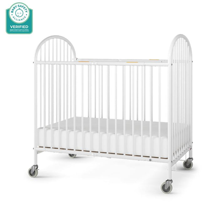 Pinnacle Compact Folding Metal Crib