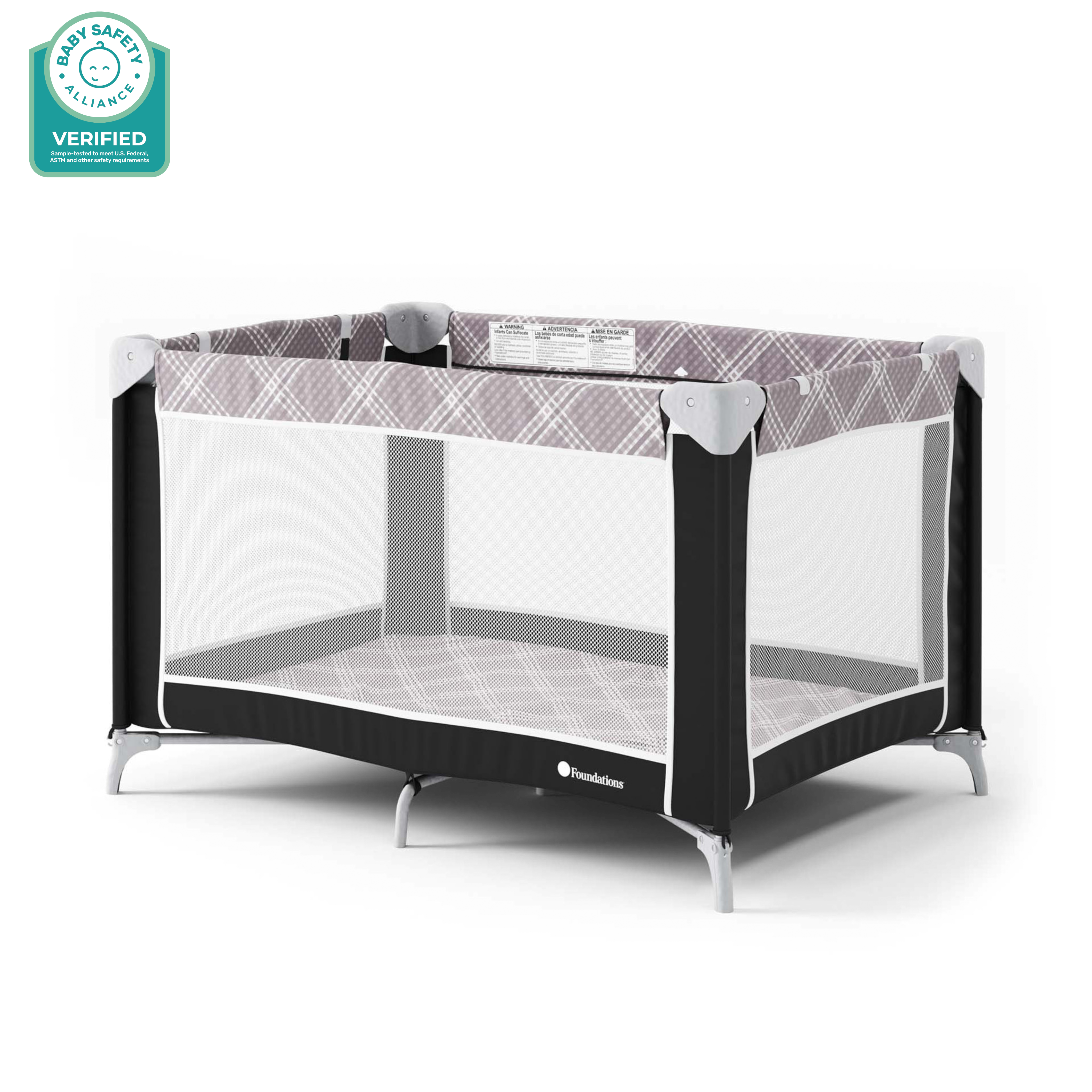 SnugFresh® Celebrity Play Yard with Washable Cover | Foundations