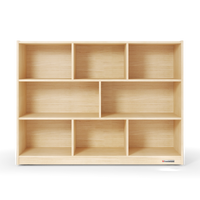 8 Compartment Mobile Cubby Storage Organizers