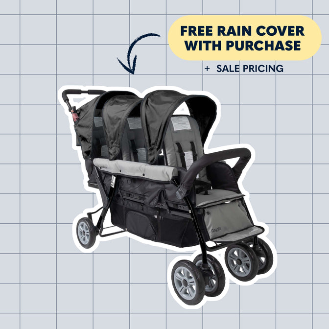 Foundations Trio Sport Triple Tandem Stroller