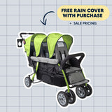 Compass Trio Triple Stroller | Gaggle Multi Child Strollers