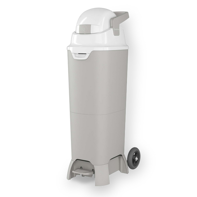 Pro Hands-Free Tall Diaper Pail with Wheels