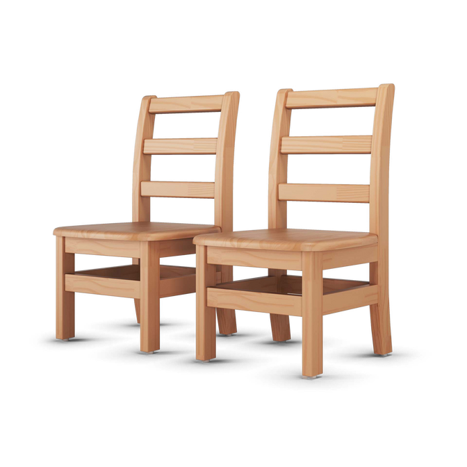 Little Scholars™ Kids School Chairs, 2pk