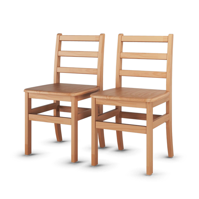 Little Scholars™ Kids School Chairs, 2pk