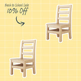 Seat Height: 10"