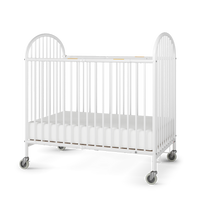 Pinnacle Compact Folding Metal Crib