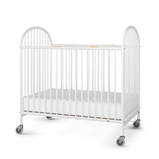 Pinnacle™ Compact Folding Metal Crib