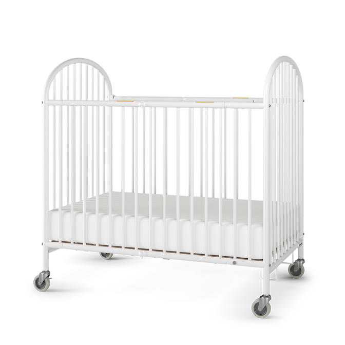 Pinnacle Compact Folding Metal Crib