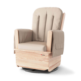 Glider Rocker: Tan Vinyl