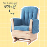 Material: Blue Microfiber