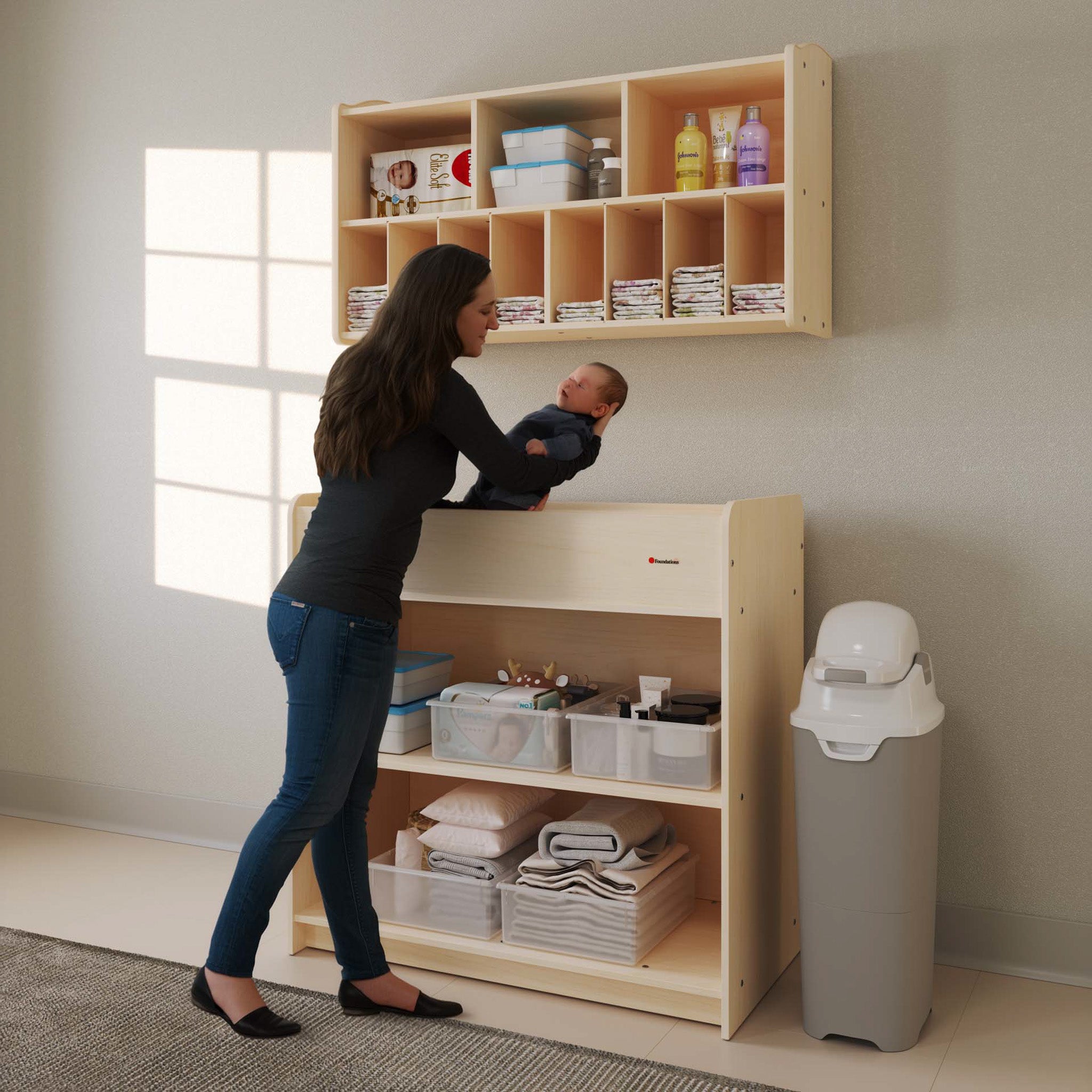 SafeStart Baby Changing Table for Child Care | Foundations