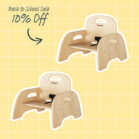 Simple Sitter Durable Baltic Birch Chair - 2 Pack