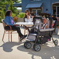 compass double stroller Compass Trio Triple Stroller | Gaggle Multi Child Strollers