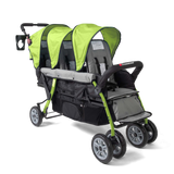 3 seater stroller wagon Compass Trio Triple Stroller | Gaggle Multi Child Strollers