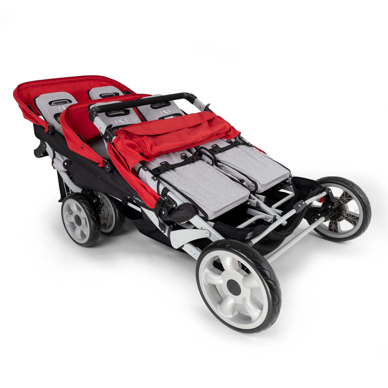 6 seat wagon stroller Gaggle Jamboree Folding 6-Seat Stroller