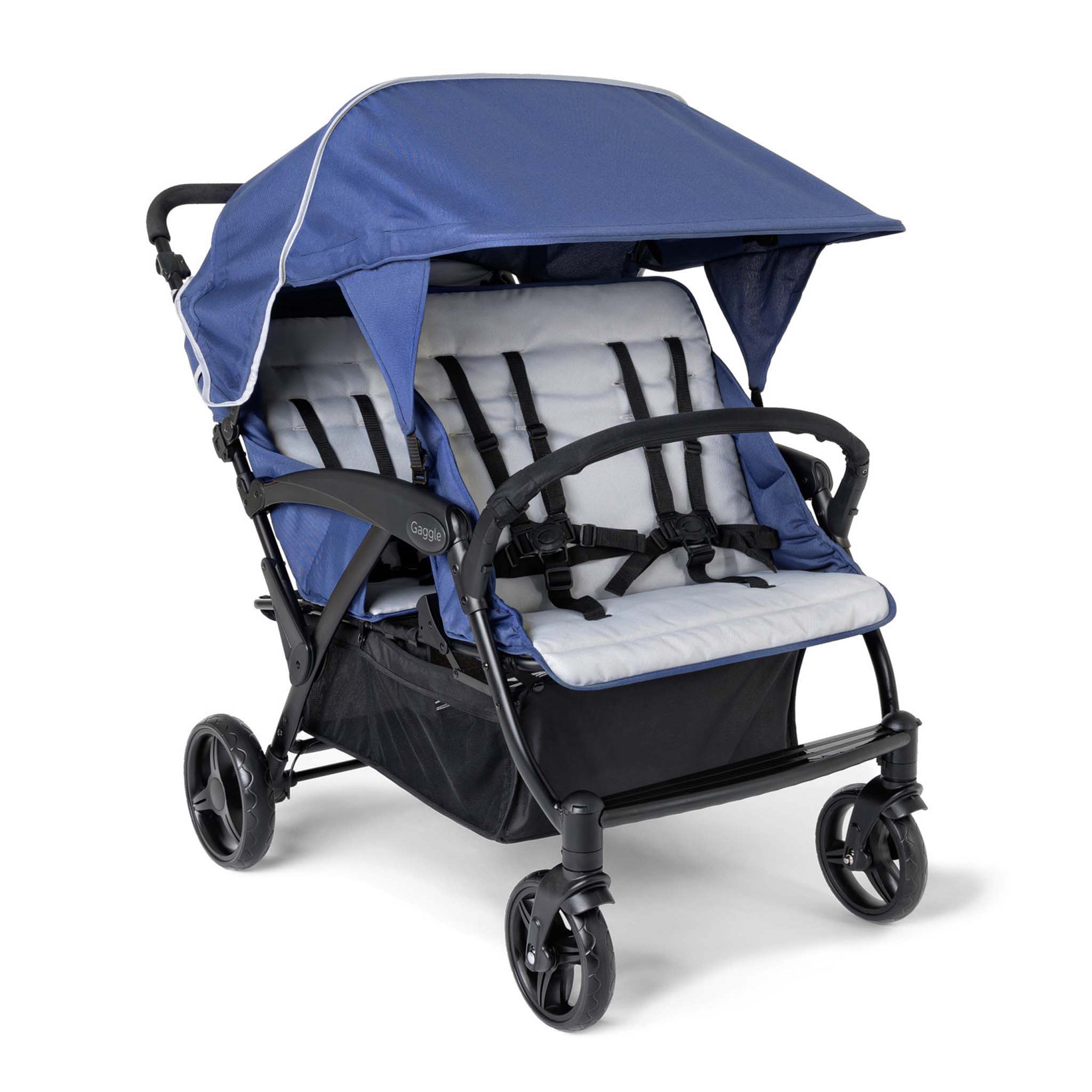 foundations double stroller Gaggle Roadster Duo Compact Double Stroller