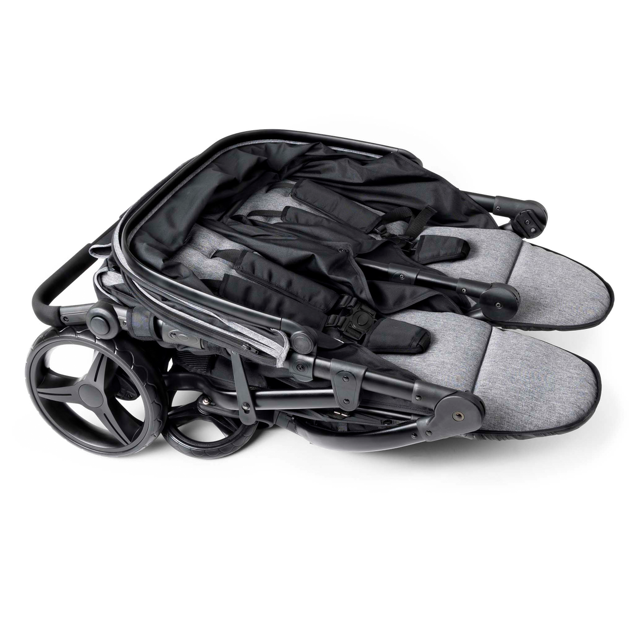 gaggle double stroller Gaggle Roadster Duo Compact Double Stroller