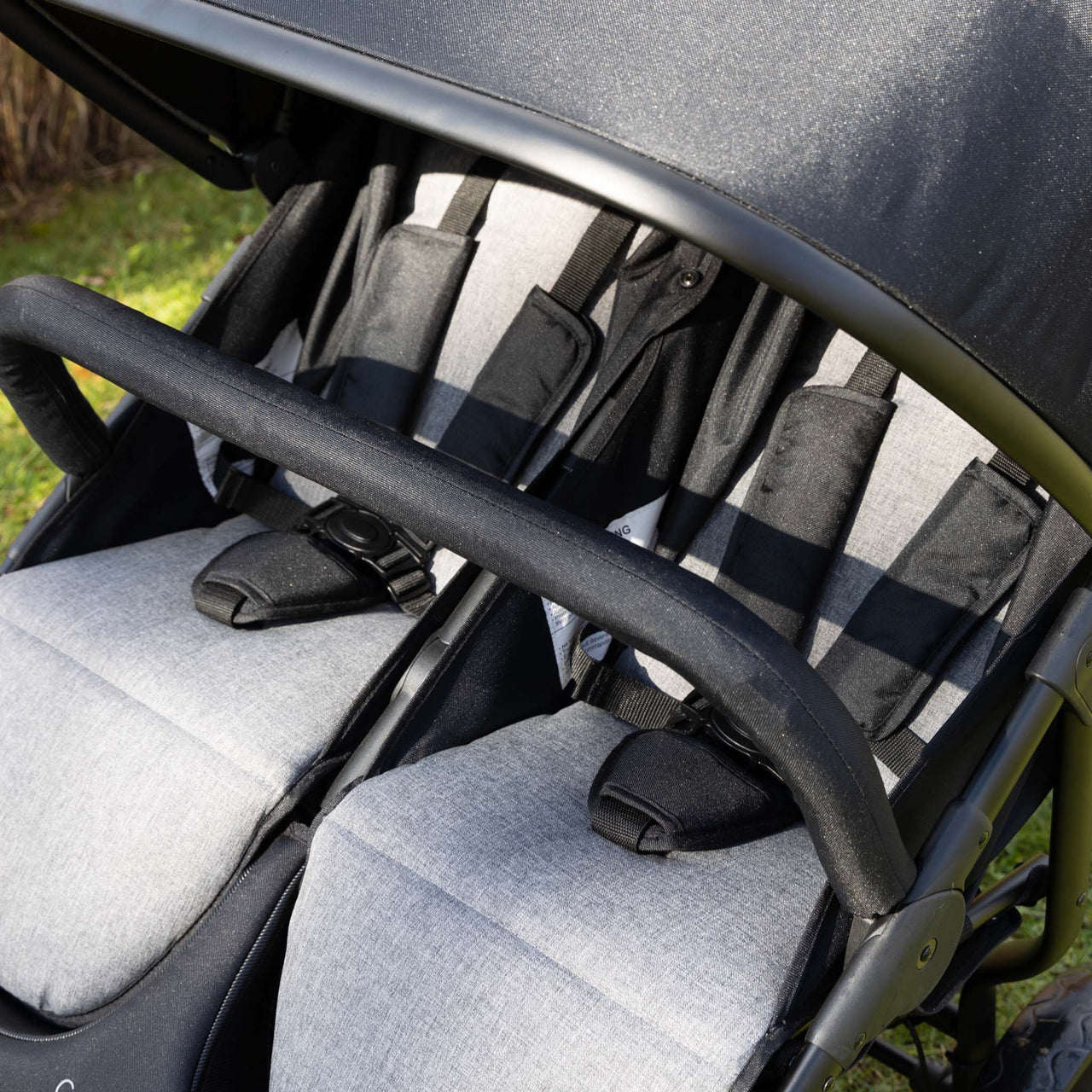 foundations double stroller Gaggle Roadster Duo Compact Double Stroller