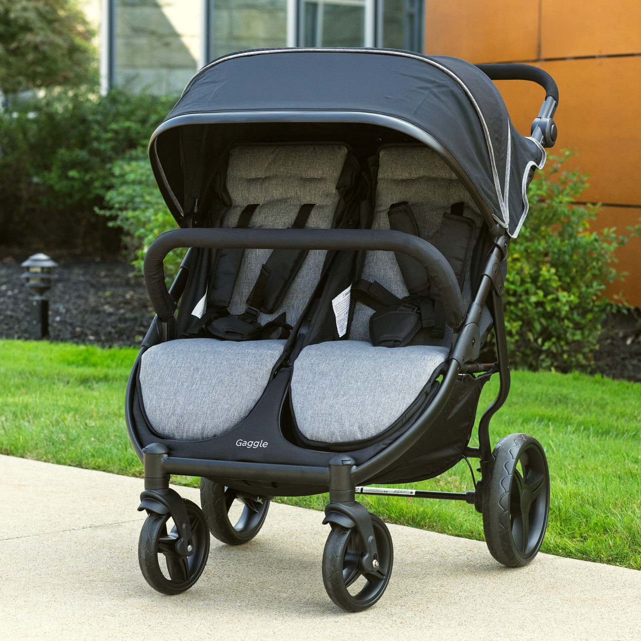 ultralight double stroller Gaggle Roadster Duo Compact Double Stroller