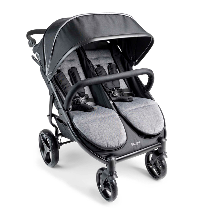 smallest double stroller Gaggle Roadster Duo Compact Double Stroller