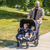 double stroller under $200 Gaggle Roadster Duo Compact Double Stroller