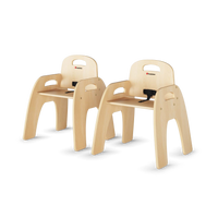 Simple Sitter™ Durable Baltic Birch Chair - 2 Pack