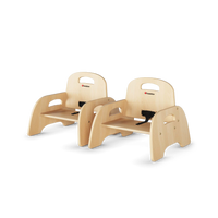 Simple Sitter Durable Baltic Birch Chair - 2 Pack