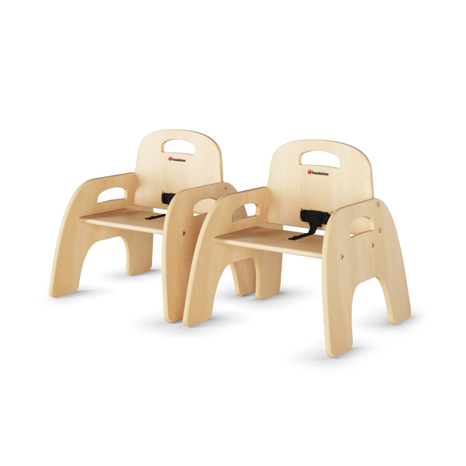 Simple Sitter Durable Baltic Birch Chair - 2 Pack